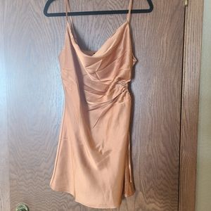 NWT Kittenish Copper Short Dress